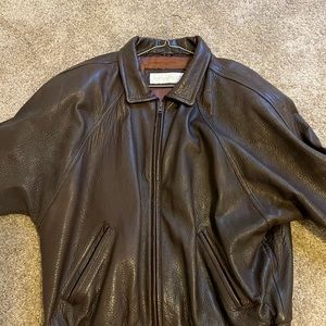 Leather jacket